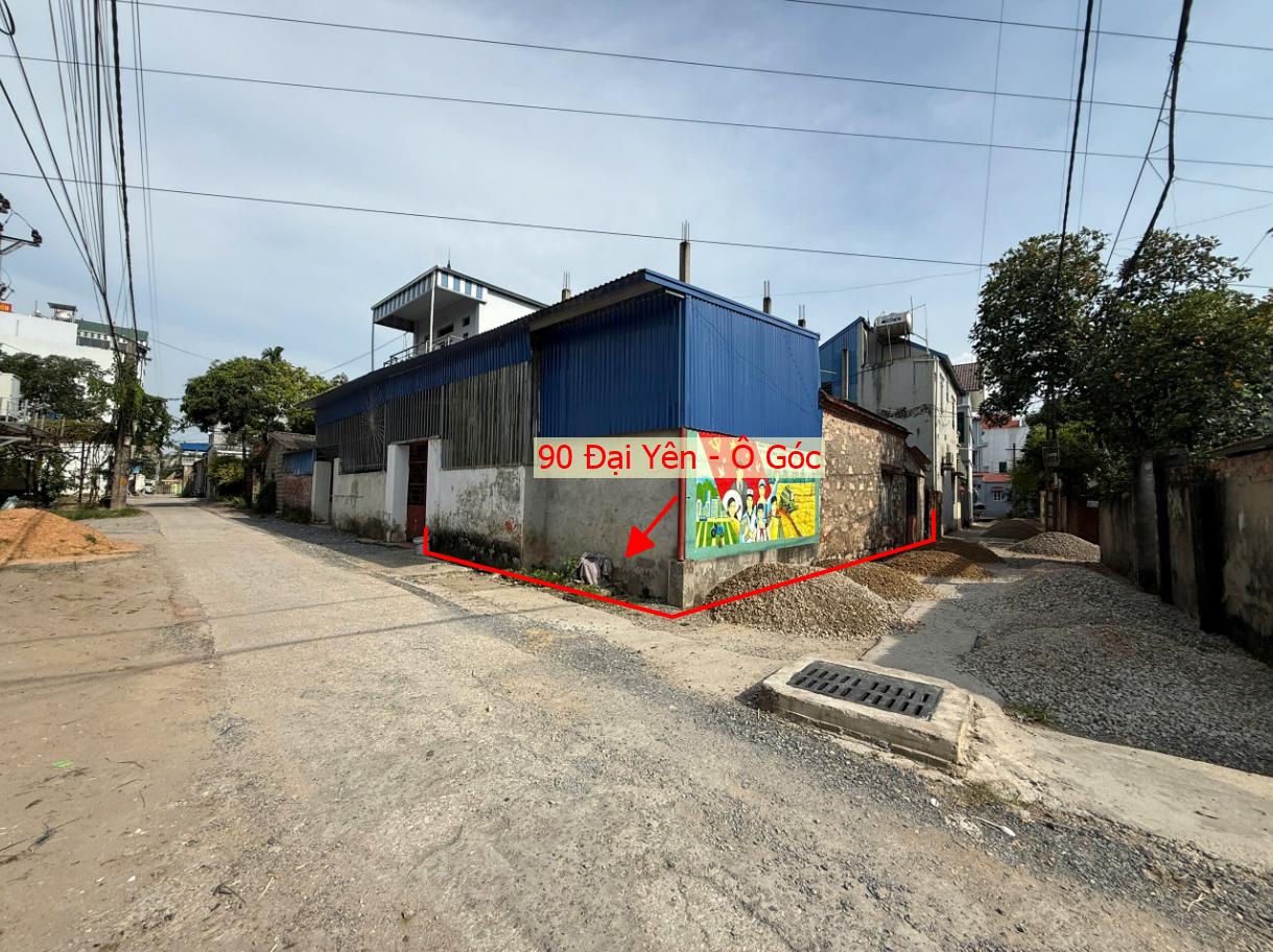 Hình ảnh Chủ Cắt Bán 90m Tại Đại Yên Lô Góc 2 Mặt Tiền Trục Kinh Doanh Ngay Gần Đường TL419 