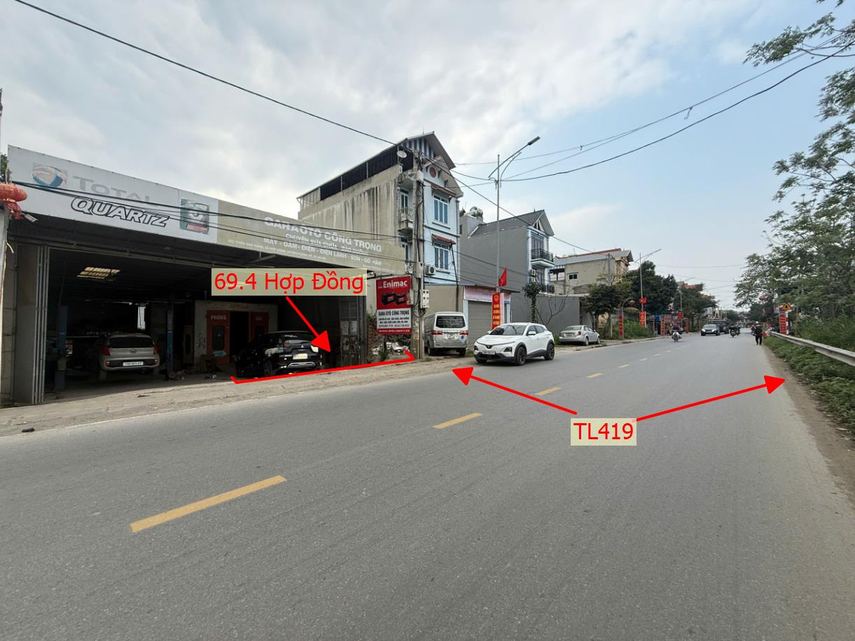 Hình ảnh Bán Đất Đấu Giá Khu An Ngò Hợp Đồng Mặt Đường Kinh Doanh TL419 Giá Chỉ Vài Tỷ