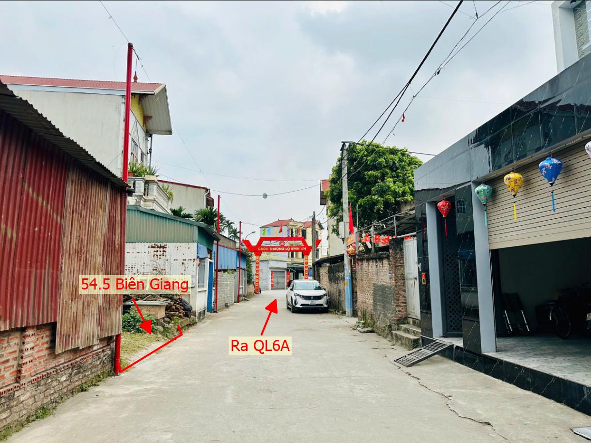 Hình ảnh Bất Động Sản Chương Mỹ Bán Lô Đất 54.5m Ở Biên Giang Đường Ô Tô Chạy Chỉ Cách QL6A, Cầu Mai Lĩnh Vài Trăm Mét