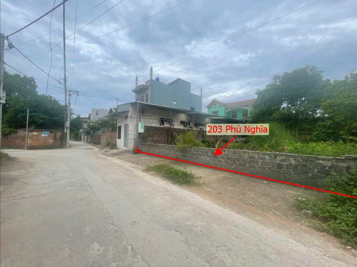 Hình ảnh Bất Động Sản Phú Nghĩa Bán Đất Ngay Trung Tâm Xã Phú Nghĩa Đường Thông Ô Tô Sát Cụm KCN Phú Nghĩa, QL6A Đang Mở Rộng