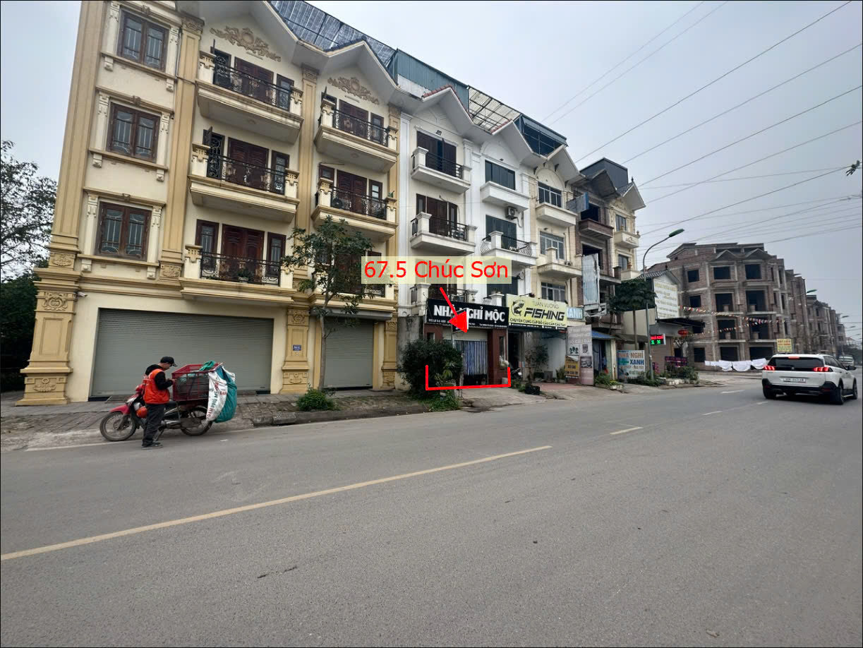 Hình ảnh Bán Căn Nhà Liên Kề Sát Trục Liên Huyện Gần QL6A Ngay Trung Tâm Thị Trấn Chúc Sơn 