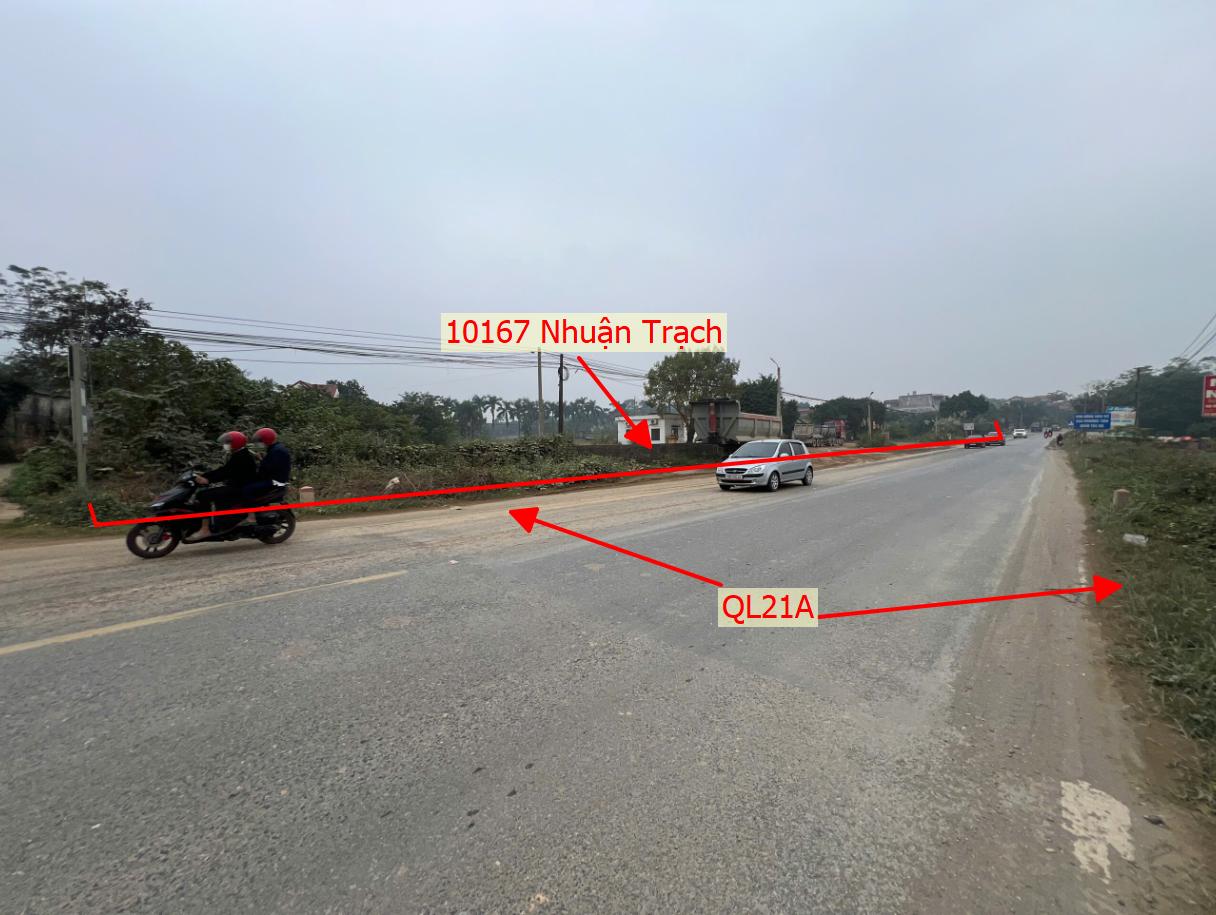 Hình ảnh Đất Nhuận Trạch Lương Sơn Hơn 1ha Bám Mặt Đường Kinh Doanh Đường Hồ Chí Minh (QL21A) 