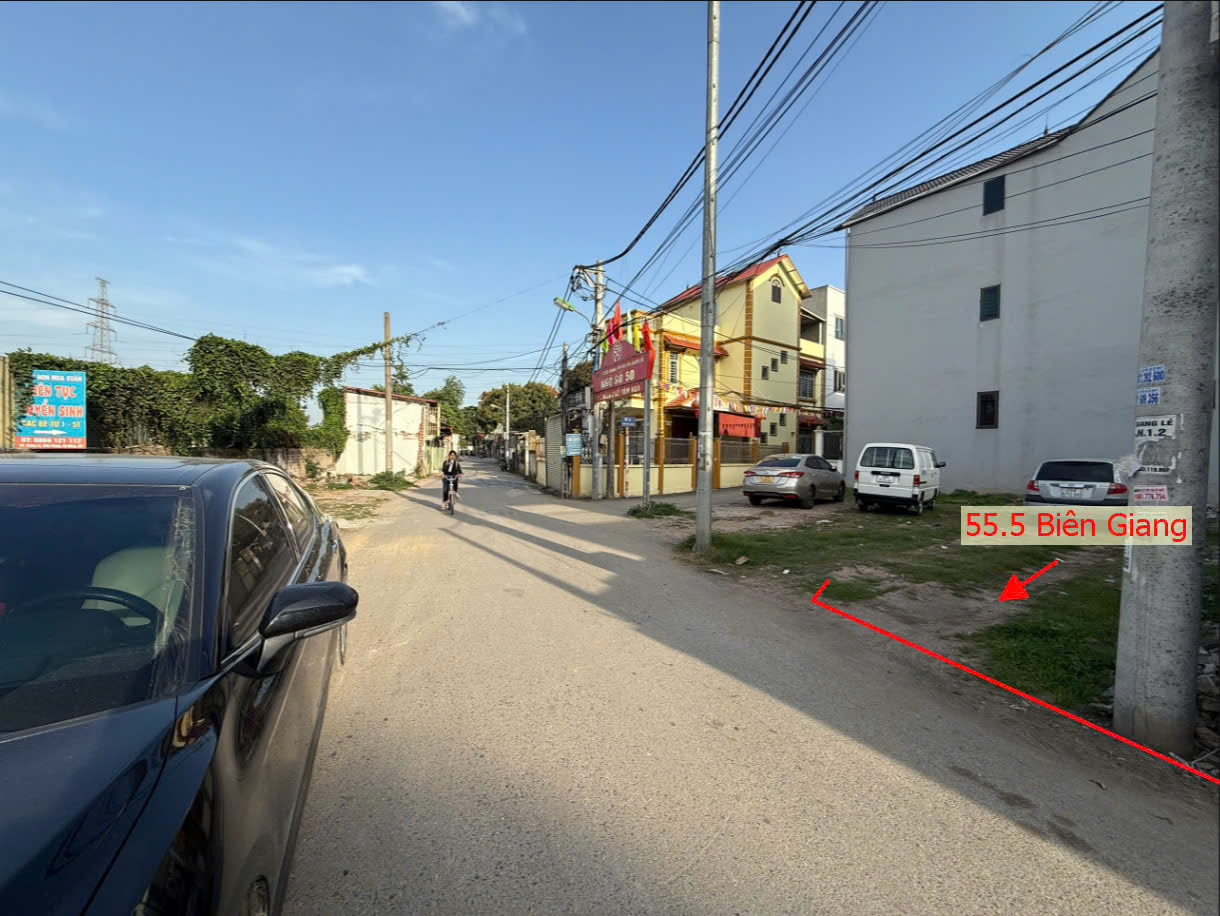 Hình ảnh Bán Thửa Đất 55.5m Tại Biên Giang Mặt Trục Chính Kinh Doanh Sát QL6A Đang Triển Khai Mở Rộng 