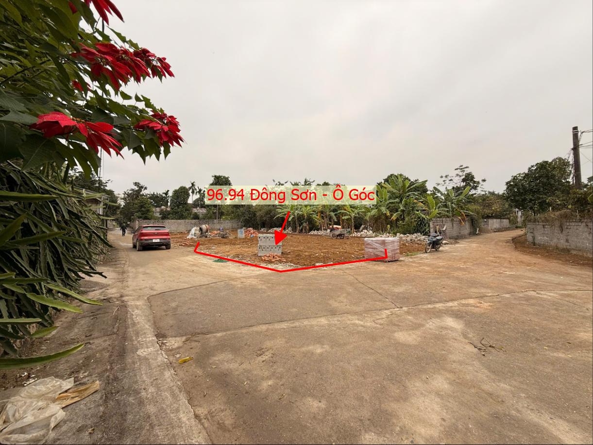 Hình ảnh Đất Phân Lô Đông Sơn Đường Thông Ô Tô Sát Trục Chính Kinh Doanh Liên Xã Cách QL6A Đang Mở Rộng Chỉ Hơn 1km