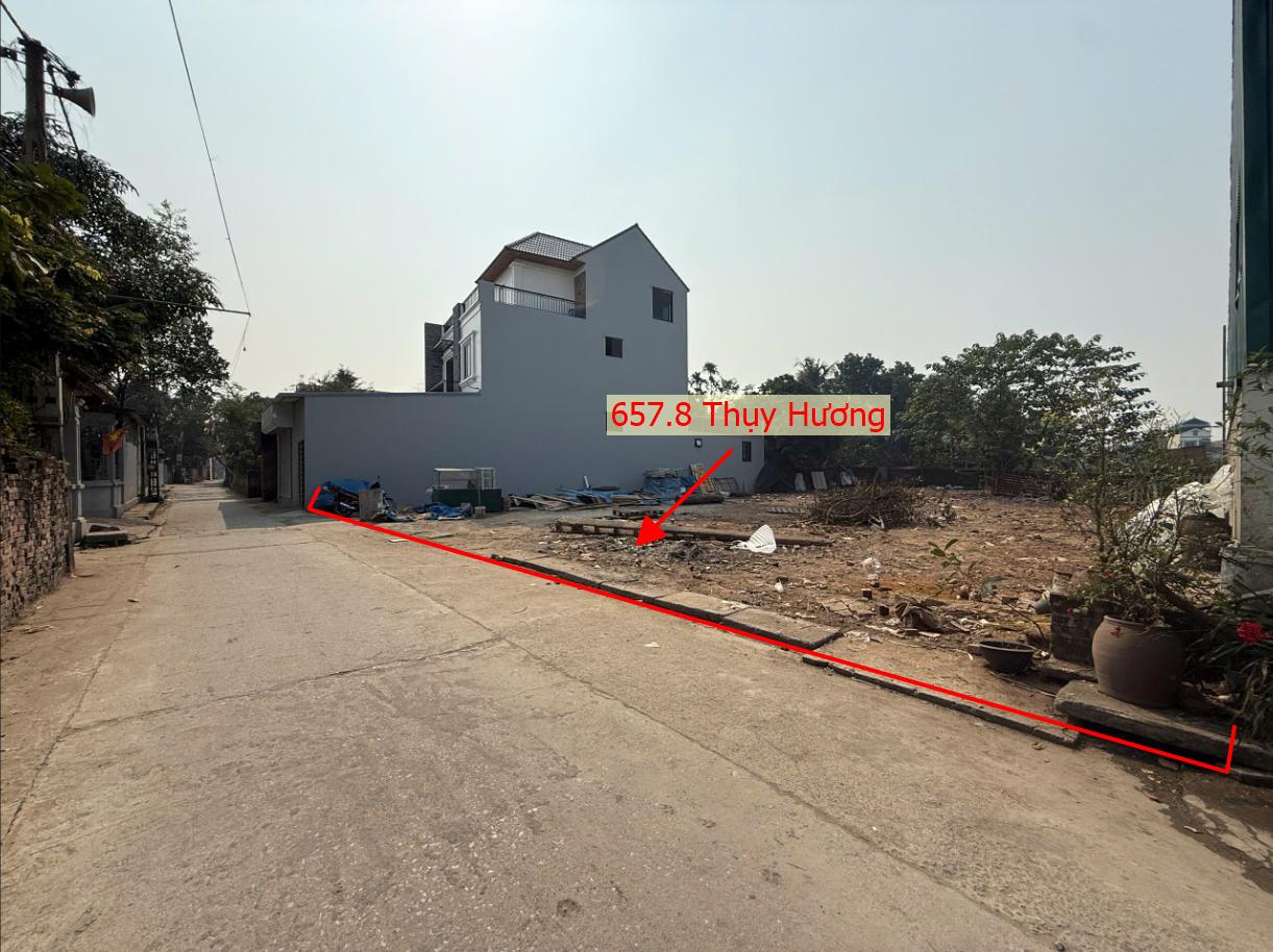 Hình ảnh Bán Thửa Đất 657.8m Full Thổ Cư Tại Thụy Hương Đường Thông Ô Tô Gần Trục Kinh Doanh Liên Xã