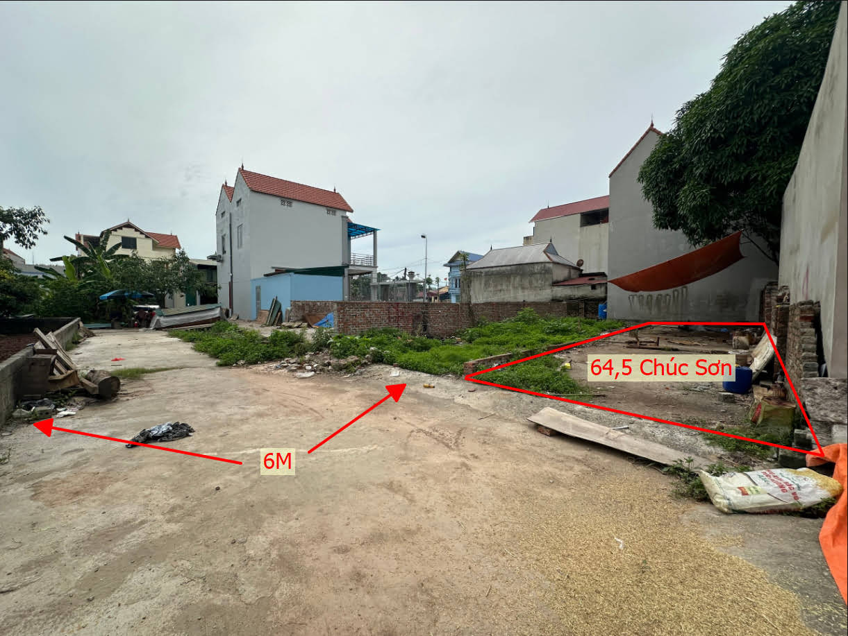 Hình ảnh Bán Đất Thị Trấn Chúc Sơn Ô Tô Vào Tận Đất Ngay Sát Trục Kinh Doanh Liên Xã 