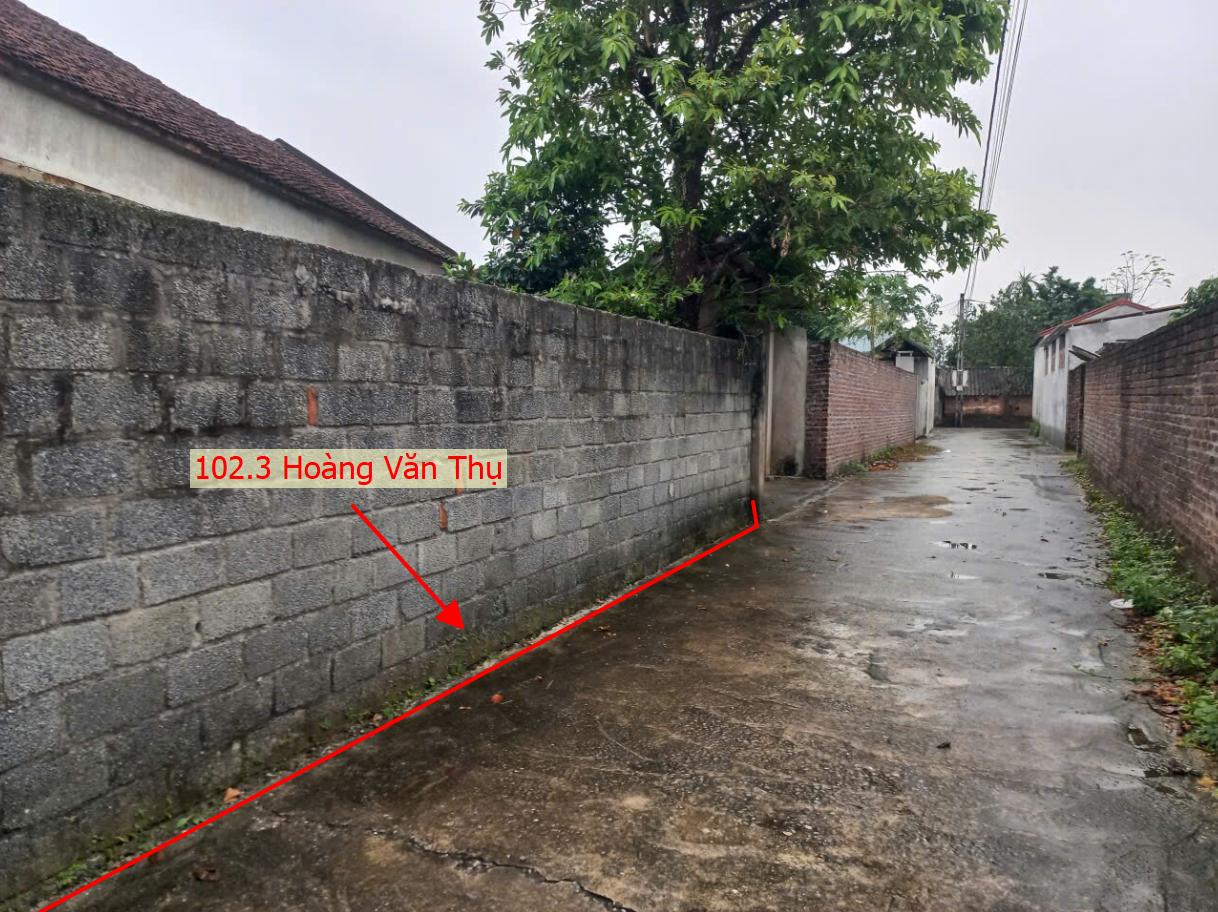 Hình ảnh Bán Đất Full Thổ Cư 102.3m Tại Hoàng Văn Thụ Sát Trục Chính Kinh Doanh Liên Xã Giá Chỉ Hơn Tỷ
