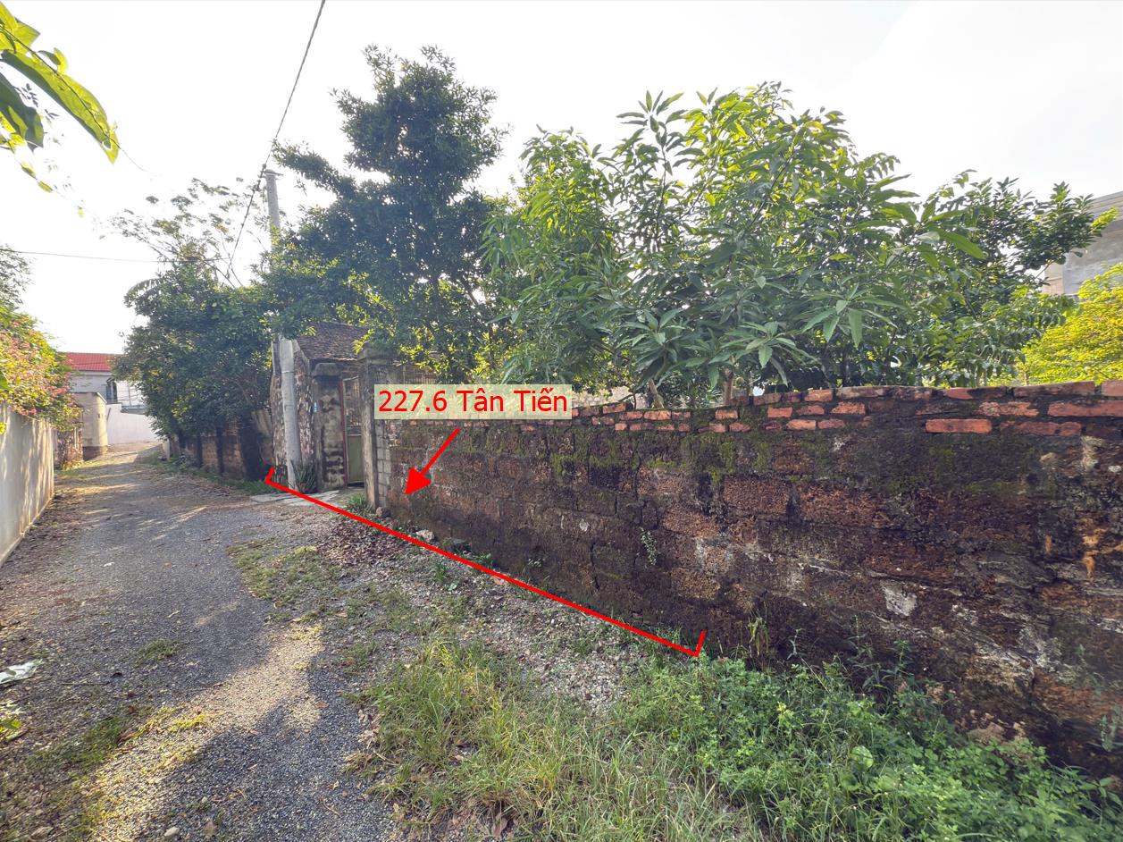 Hình ảnh Bán Thửa Đất 227.6m Tại Tân Tiến Ô Tô Đỗ Tận Đất Sát Trục Chính Kinh Doanh Liên Xã 