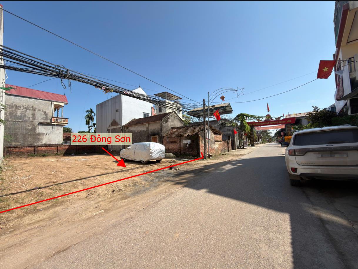Hình ảnh Bán Đất Full Thổ Cư 226m Ngay Trung Tâm Phố Gốt Đông Sơn Mặt Trục Kinh Doanh Gần QL6A Đang Mở Rộng
