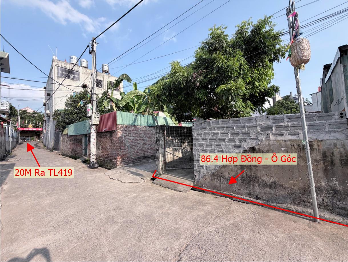 Hình ảnh Bất Động Sản Quảng Bị Bán Đất Khu Vực Hợp Đồng Lô Góc 2 Mặt Tiền Đường Thông Ô Tô Sát TL419