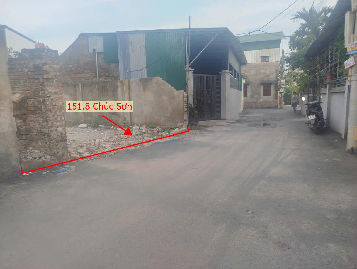 Hình ảnh Bán Đất Thị Trấn Chúc Sơn Ô Tô Vào Tận Đất Gần Trục Chính Kinh Doanh Liên Xã 