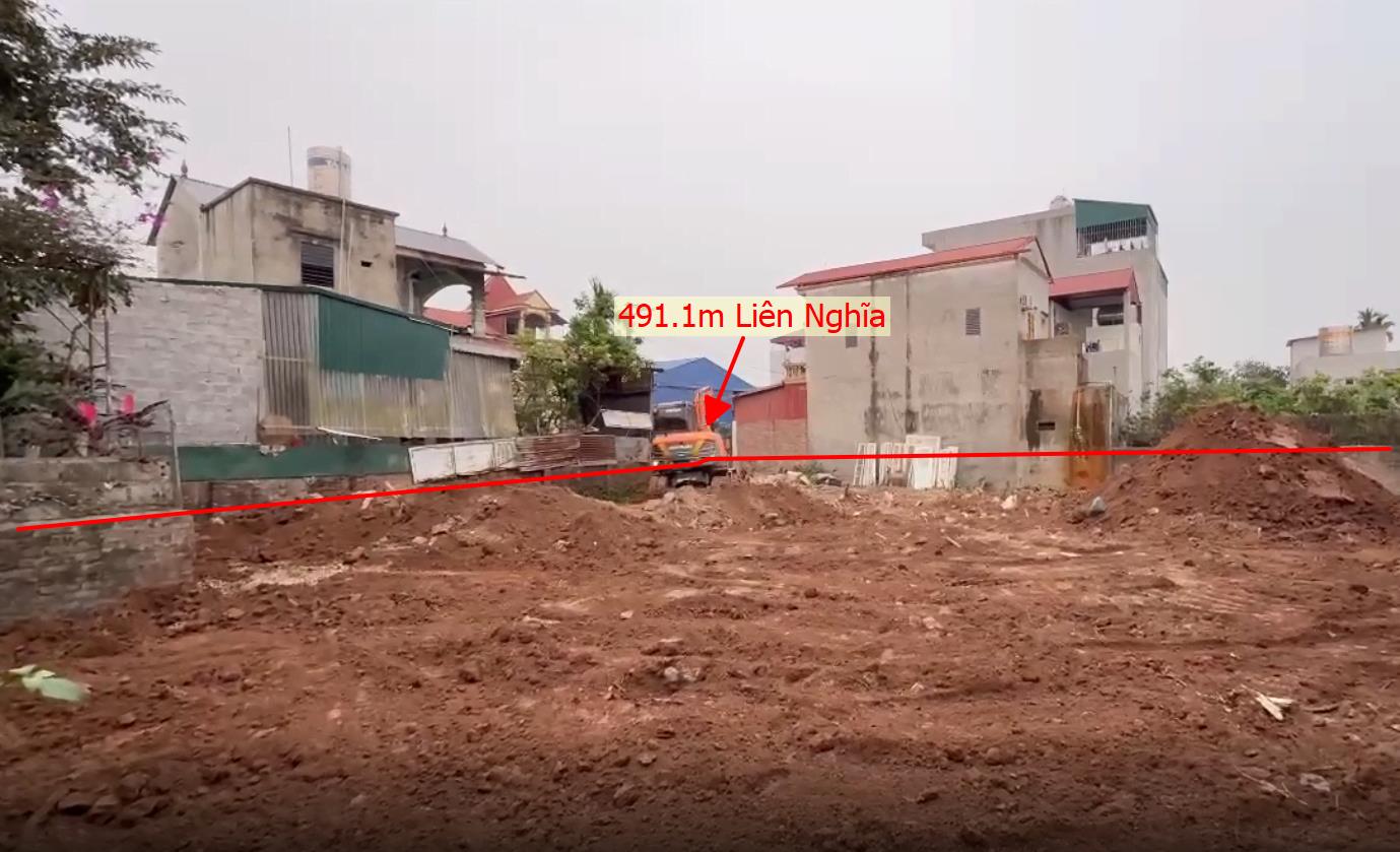 Hình ảnh Bán Lô Đất 491.1m Tại Liên Nghĩa Văn Giang Bám Đường Bê Tông Ô Tô Vào Tận Đất Dân Cư Đông Đúc Thân Thiện Giá Đầu Tư