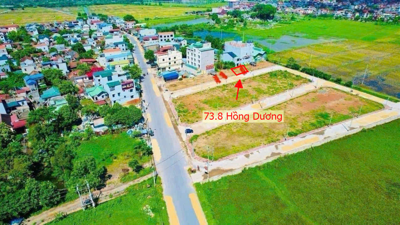 Hình ảnh Bán Đất Đấu Giá Khu Gốc Quéo 2 Xã Hồng Dương Sát Trục Kinh Doanh Gần QL21B Giá Chỉ Vài Tỷ 