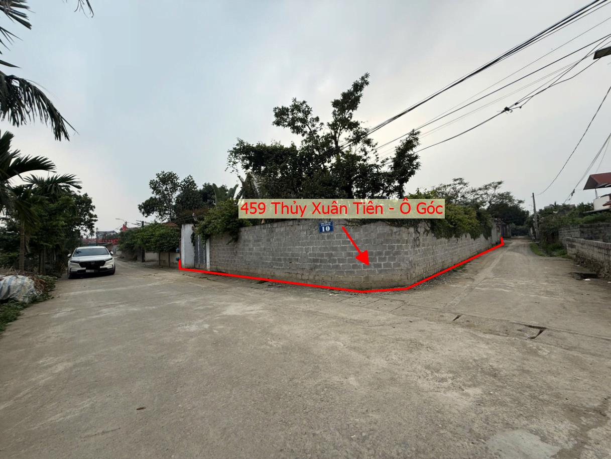 Hình ảnh Bán Lô Góc 2 Mặt Tiền Ô Tô Vào Tận Đất Sẵn Nhà Cấp 4 Tại Thủy Xuân Tiên Chương Mỹ 