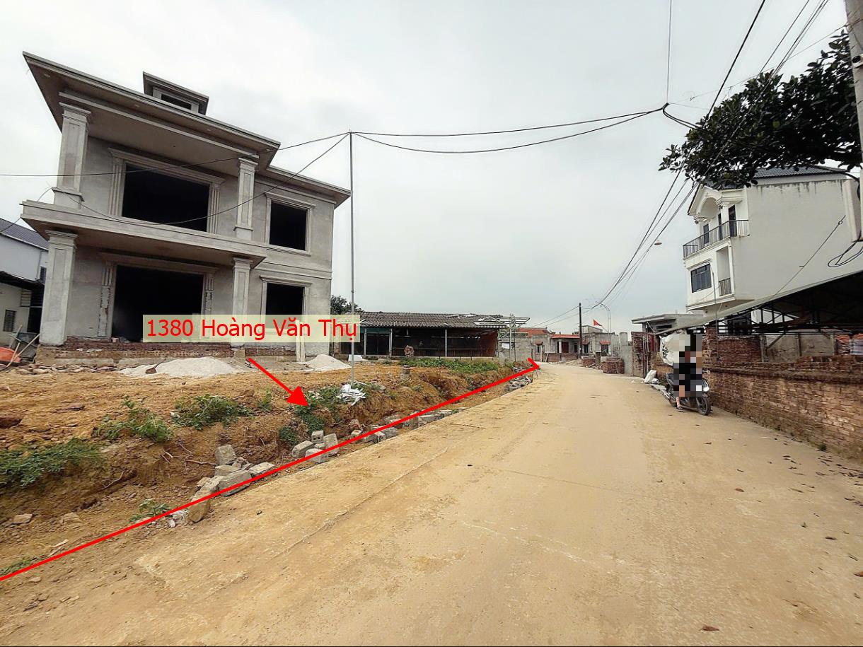 Hình ảnh Bất Động Sản Trần Phú Bán Thửa Đất 1380m Tại Hoàng Văn Thụ Đường Thông Ô Tô Gần Trục Kinh Doanh Liên Xã 