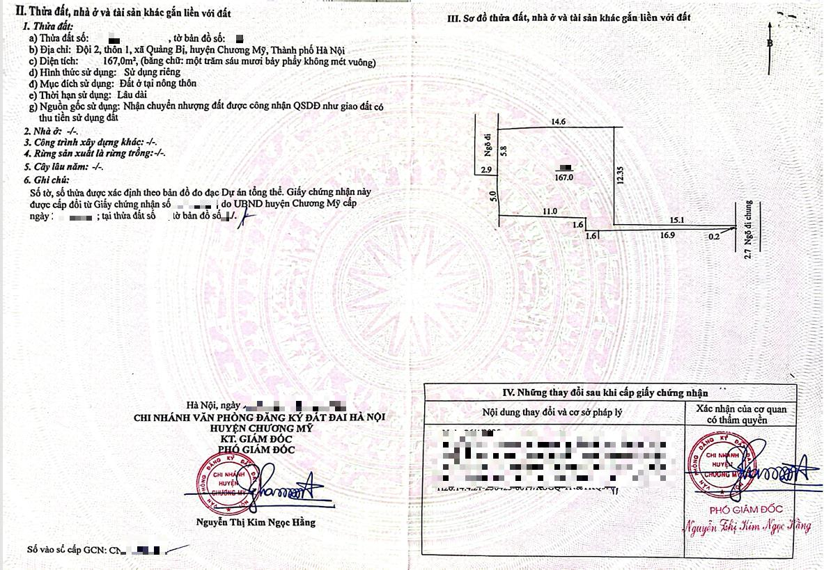Hình ảnh Bán Thửa Đất Full Thổ Cư 167m Tại Quảng Bị Gần Mặt Đường Kinh Doanh TL419 Giá Chỉ Vài Tỷ