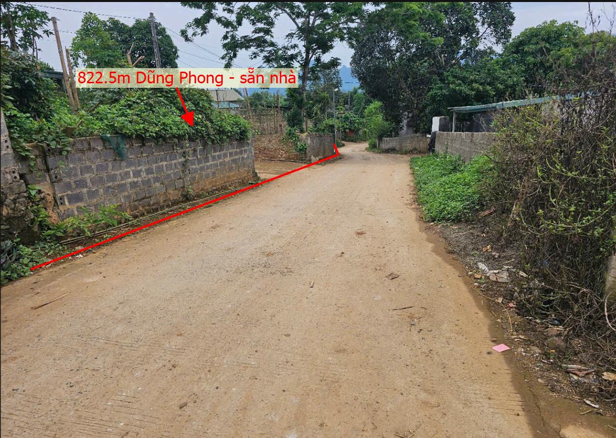 Hình ảnh Bán Lô Đất 822.5m Tại  Dũng Phong Cao Phong Bám Đường Bê Tông Ô Tô Vào Tận Đất Dân Cư Đông Đã Sẵn Nhà Chỉ Việc Về Ở Giá Đầu Tư