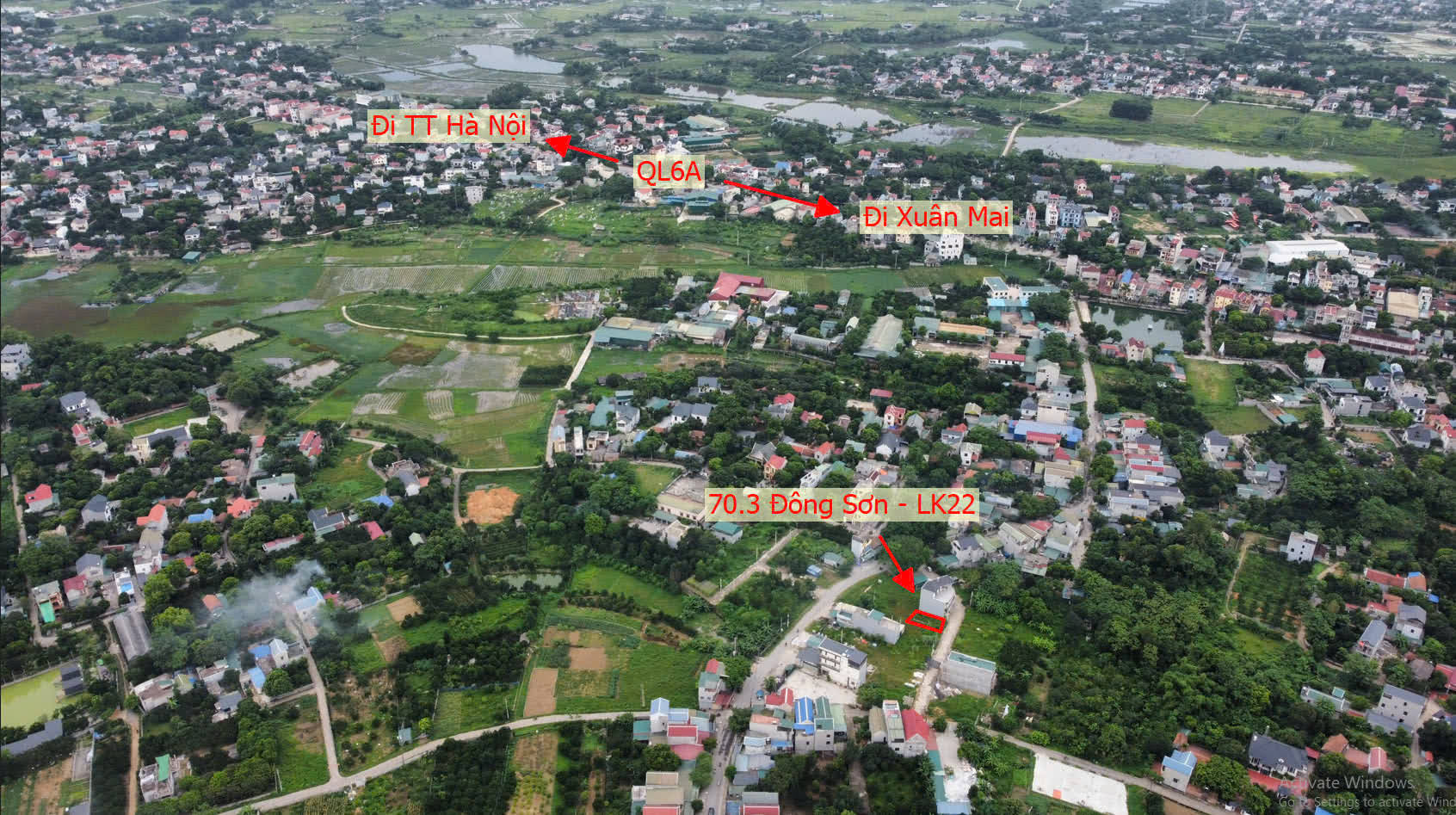 Hình ảnh Bán Đông Sơn Sát Trục Liên Xã Gần QL6A Đang Triển Khai Mở Rộng | Đất Đấu Giá Đông Sơn Chương Mỹ