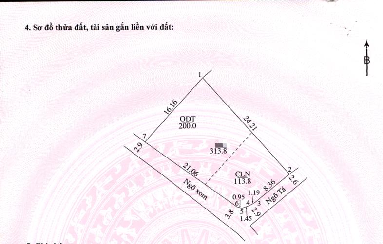 Hình ảnh Bán Lô Góc 2 Mặt Tiền 313.8m Tại Phụng Châu Ô Tô Đỗ Tận Đất Sát Trục Chính Kinh Doanh Liên Huyện