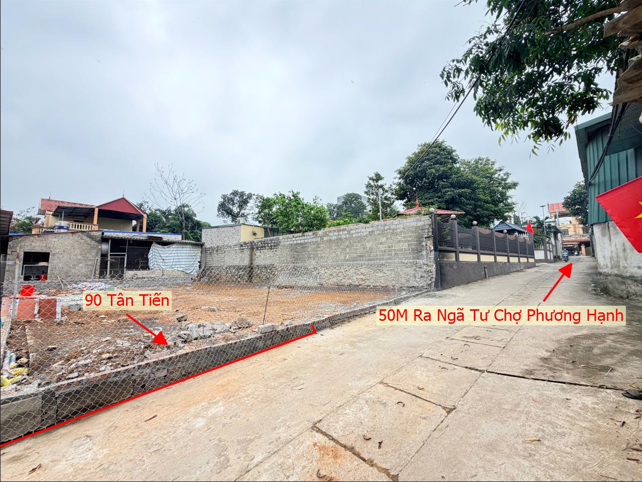 Hình ảnh Bán Thửa Đất 90m Tại Tân Tiến Ô Tô Đỗ Tận Đất Sát Trục Chính Kinh Doanh Liên Xã 