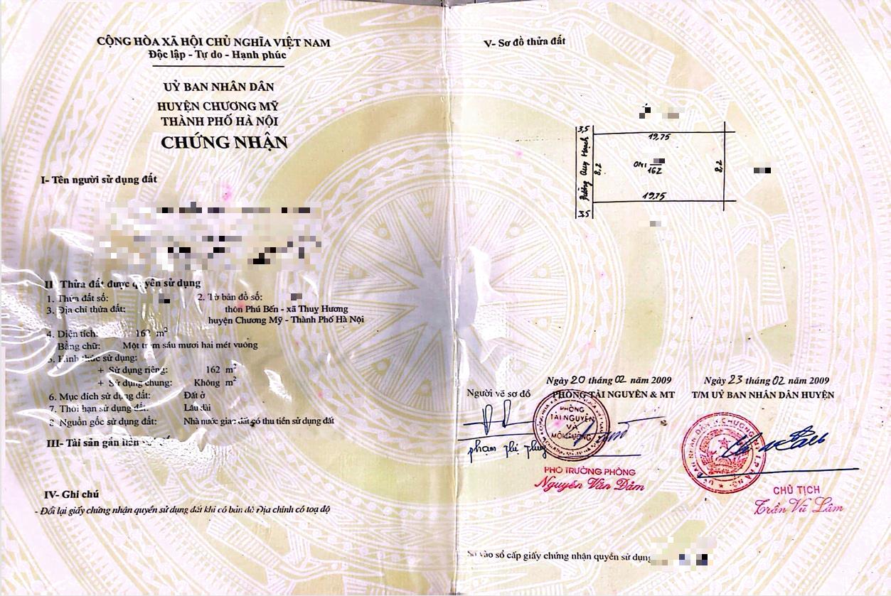 Hình ảnh Bán Đất Full Thổ Cư 162m Tại Thụy Hương Ô Tô Đỗ Tận Đất Sát Trục Chính Kinh Doanh Liên Xã 