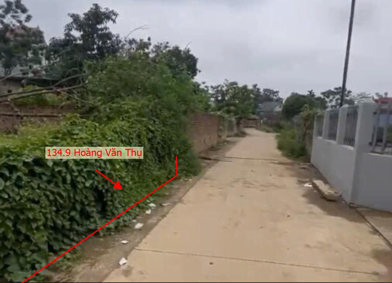 Hình ảnh Bán Thửa Đất 134.9m Tại Hoàng Văn Thụ 2 Mặt Tiền Ô Tô Đỗ Tận Đất Sát Trục Chính Liên Xã 