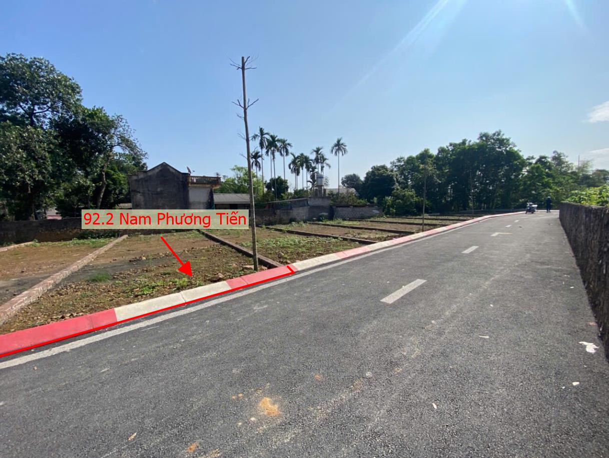 Hình ảnh Bán Thửa Đất 92.2m Tại Nam Phương Tiến Đường Thông Ô Tô Sát Trục Kinh Doanh Ngay Gần Chợ Cá