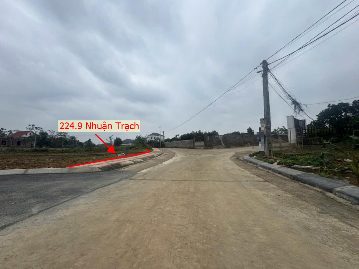 Hình ảnh Bán Lô Góc 2 Mặt Tiền 224.9m Tại Nhuận Trạch Ô Tô Vào Tận Đất Sát Mặt Đường Kinh Doanh QL21A