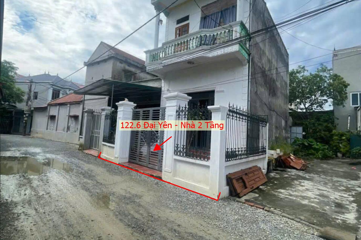 Hình ảnh Bán Nhà 2 Tầng 122.6m Tại Đại Yên Ô Tô Đỗ Tận Cửa Sát Mặt Đường Kinh Doanh TL419 