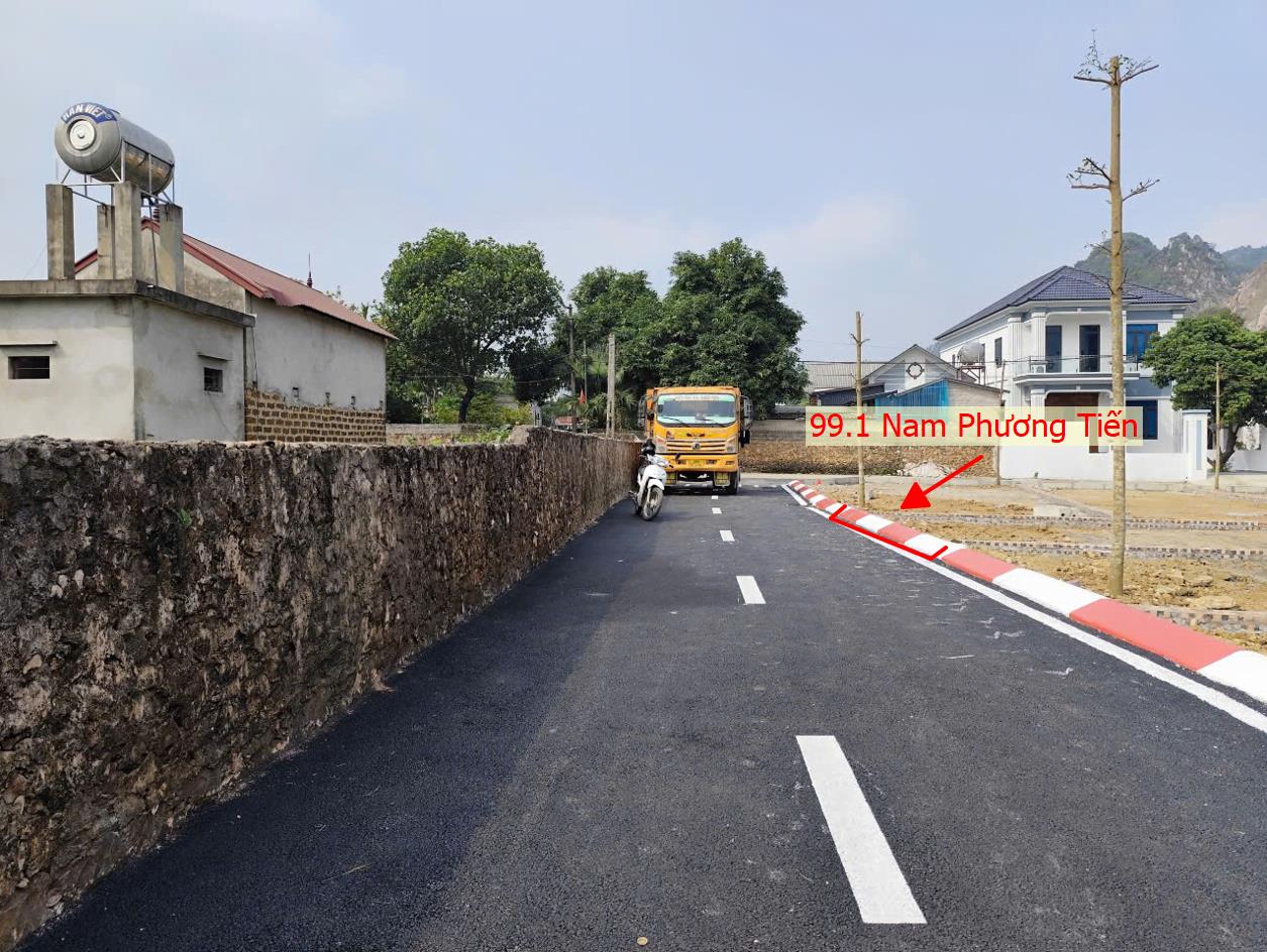 Hình ảnh Bất Động Sản Xuân Mai Bán Đất Phân Lô Khu Vực Nam Phương Tiến Đường Thông Ô Tô Ngay Gần QL21A, Chợ Cá