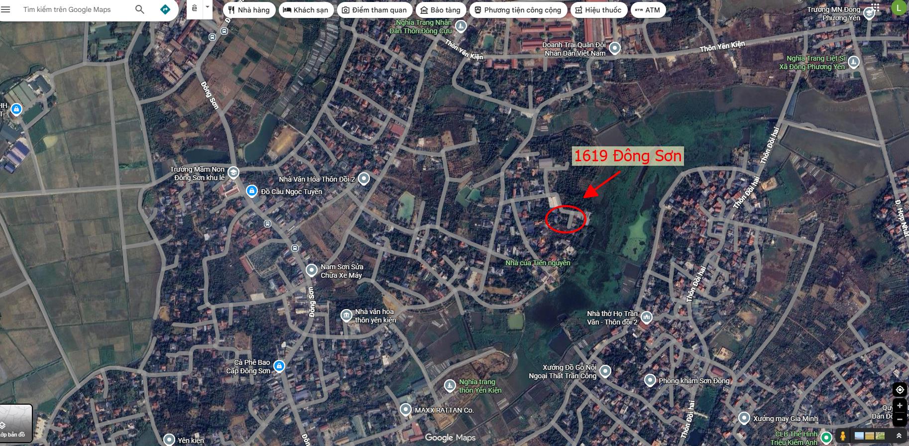 Hình ảnh Bán Thửa Đất 1619m Tại Đông Sơn Gần Trục Chính Kinh Doanh Cách QL6A Chỉ Vài Trăm Mét 