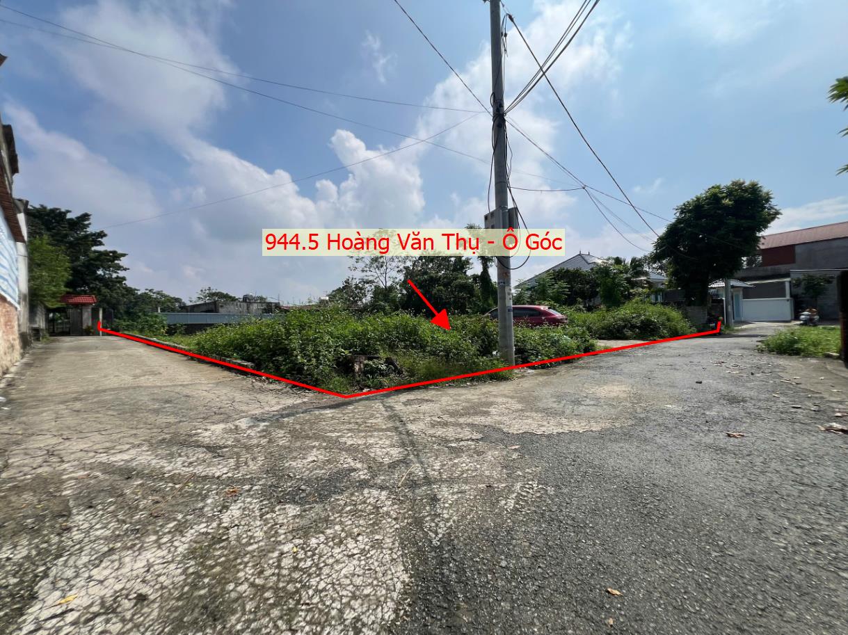 Hình ảnh Bán Lô Góc 2 Mặt Tiền 944.5m Tại Hoàng Văn Thụ Đường Thông Ô Tô Sát Mặt Đường Kinh Doanh QL21A