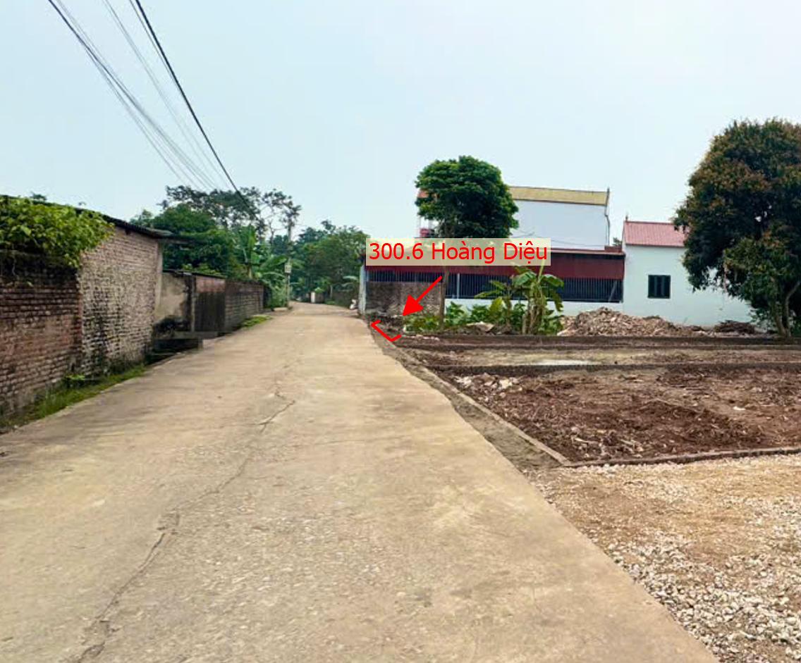 Hình ảnh Bán Thửa Đất 300.6m Tại Hoàng Diệu Ô Tô Đỗ Tận Đất Sát Trục Chính Kinh Doanh Liên Xã 