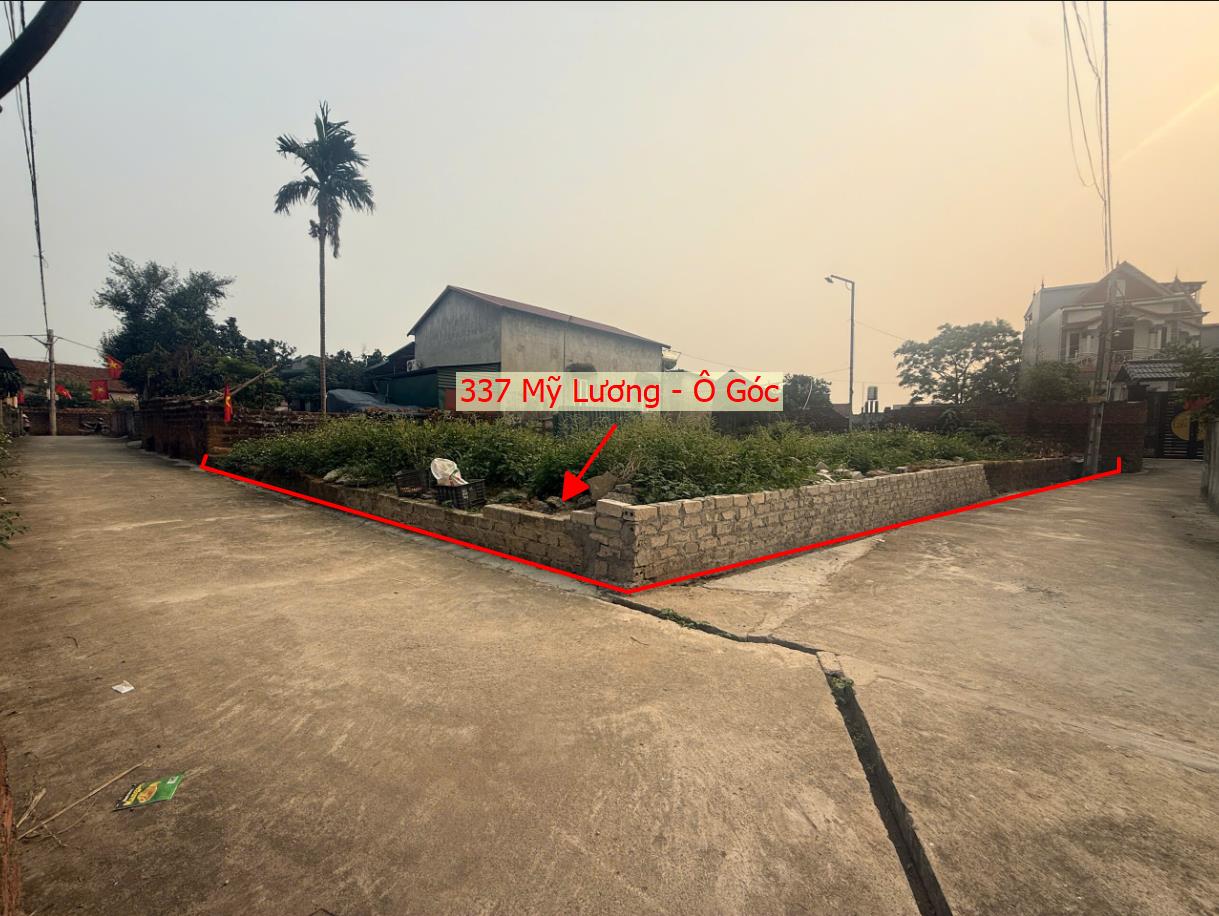 Hình ảnh Bán Lô Góc 2 Mặt Thoáng 337m Tại Mỹ Lương Ô Tô Đỗ Tận Đất Sát Trục CHính Kinh Doanh Liên Xã