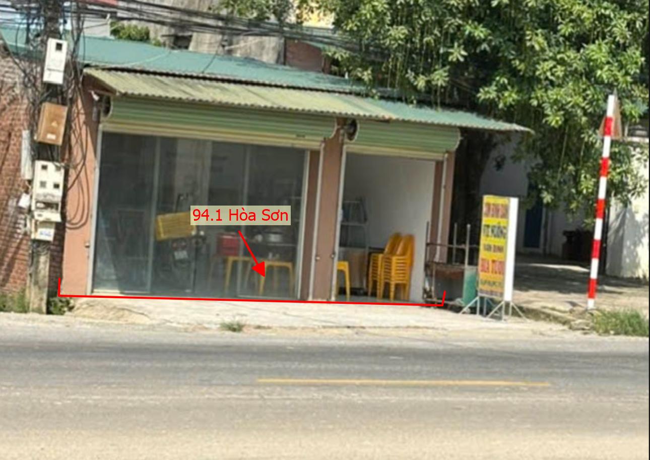 Hình ảnh Bán Đất Sẵn Nhà Cấp 4 94.1m Tại Hòa Sơn Bám Mặt Đường Kinh Doanh QL21A Giá Chỉ Vài Tỷ