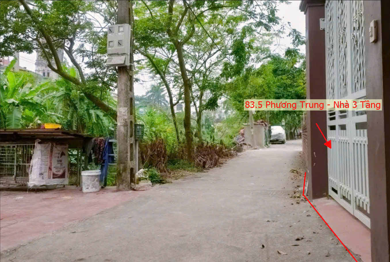 Hình ảnh Bán Đất Tặng Nhà Ngay Trung Tâm Xã Phương Trung Ô Tô Đỗ Tận Cửa Gần Trục Kinh Doanh