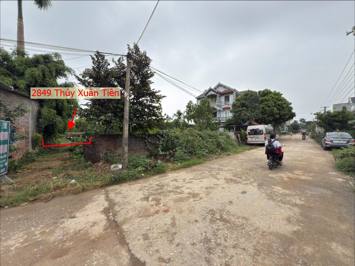 Hình ảnh Bán Thửa Đất 2849m Tại Thủy Xuân Tiên Sát Mặt Đường Kinh Doanh Liên Xã Ngay Gần QL21A