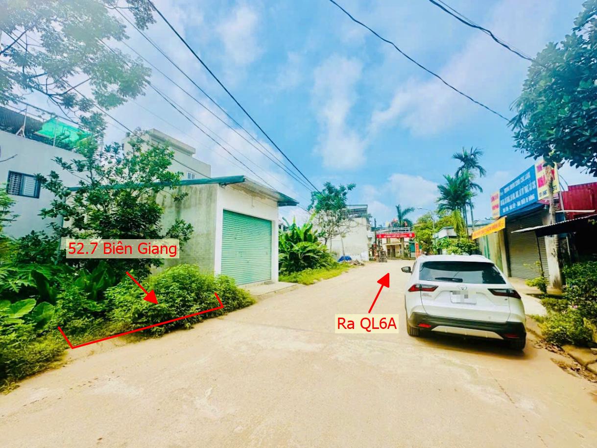 Hình ảnh Bất Động Sản Chương Mỹ Bán Đất Đấu Giá Khu Vực Biên Giang Đường Ô Tô Tránh Gần QL6A Đang Triển Khai Mở Rộng