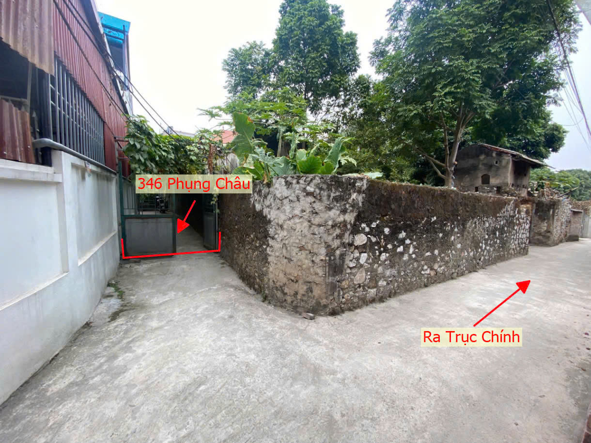 Hình ảnh Bán Đất Phụng Châu Sẵn Nhà Cấp 4 Gần Trục Chính Kinh Doanh Liên Xã Sát Khu Du Lịch Chùa Trầm 