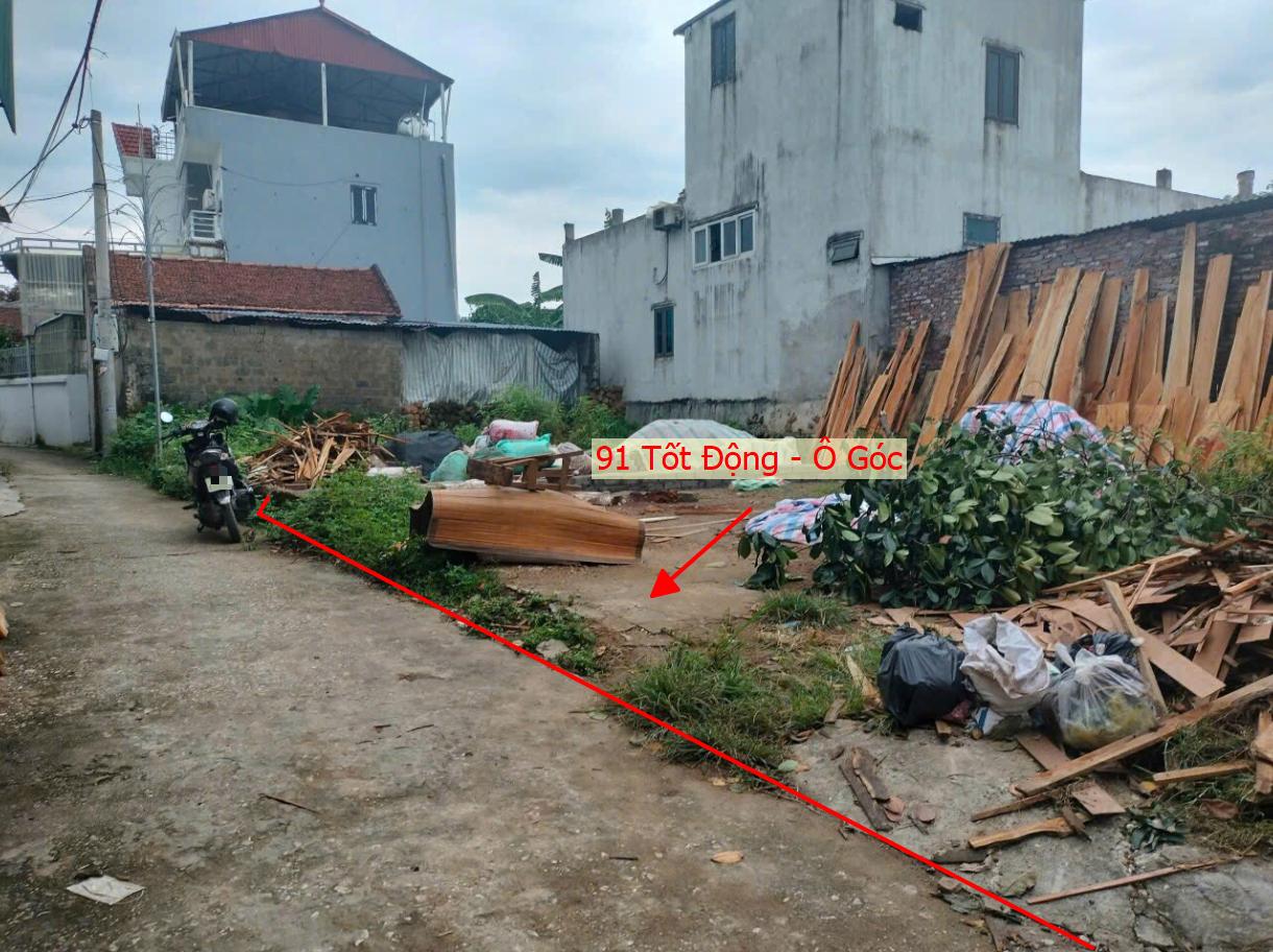 Hình ảnh Bán Lô Góc 2 Mặt Tiền 91m Full Thổ Cư Tại Tốt Động Sát Trục Kinh Doanh Liên Xã