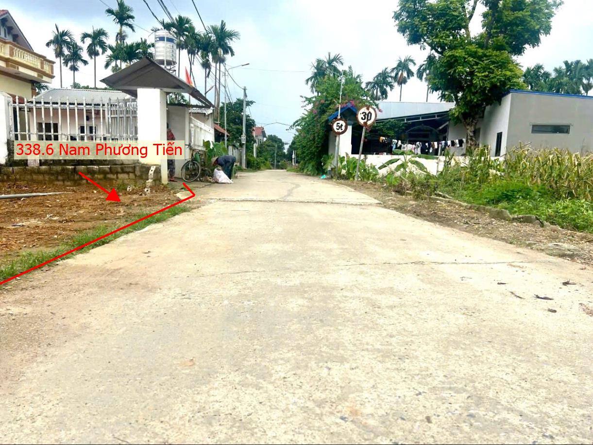 Hình ảnh Bán Thửa Đất 338.6m Tại Nam Phương Tiến Ô Tô Đỗ Tận Đất Sát Trục Chính Kinh Doanh 