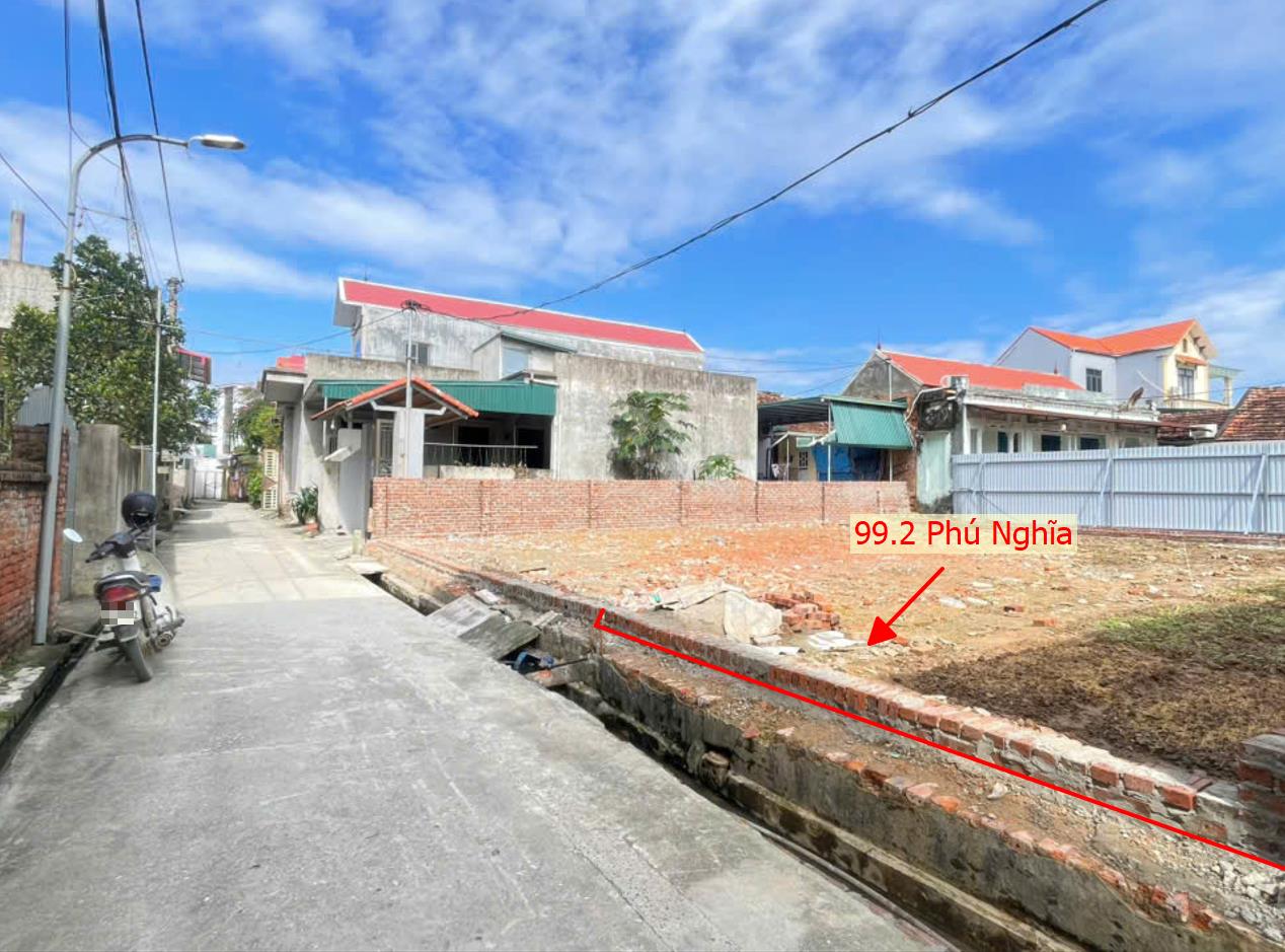 Hình ảnh Bán Đất Full Thổ Cư 99.2m Tại Phú Nghĩa Đường Thông Ô Tô Cách QL6A Đang Triển Khai Mở Rộng Chỉ 1km