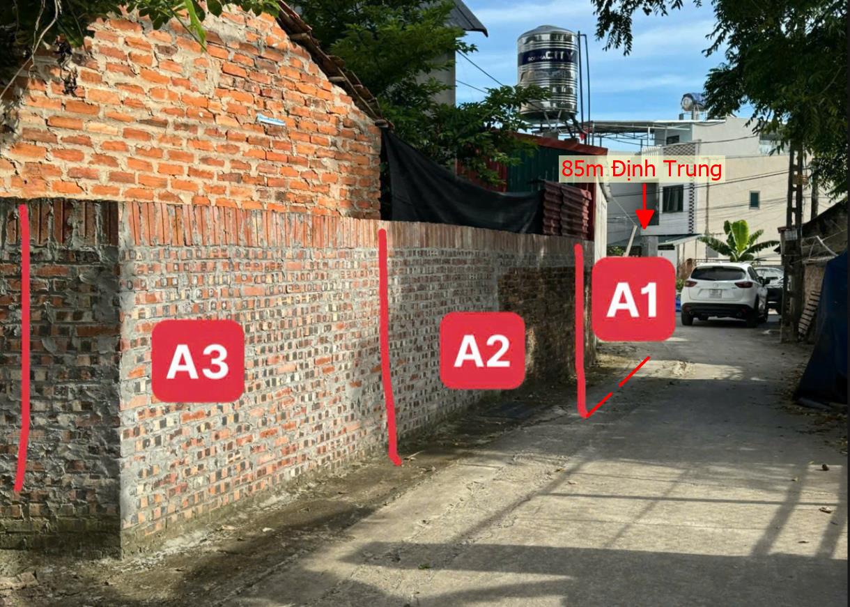 Hình ảnh Bán Lô Đất 85m Tại Định Trung Vĩnh Yên Bám Đường Bê Tông Ô Tô Vào Tận Đất Dân Cư Đông Đúc Thân Thiện Giá Đầu Tư