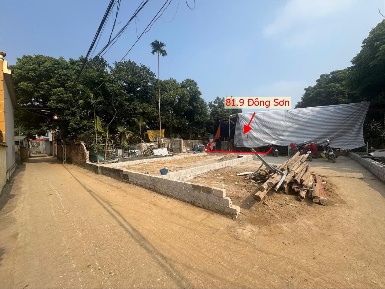 Hình ảnh Bán Đất Phân Lô Đông Sơn 81.9m Ngay Sát QL6A Đang Mở Rộng Giá Chỉ Hơn 2 Tỷ