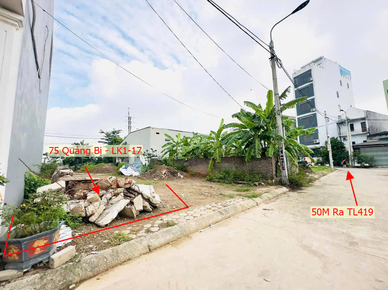 Hình ảnh Đất Đấu Giá Rặng Ngái Quảng Bị Làn 2 TL419 Ngay Trung Tâm Xã Quảng Bị 