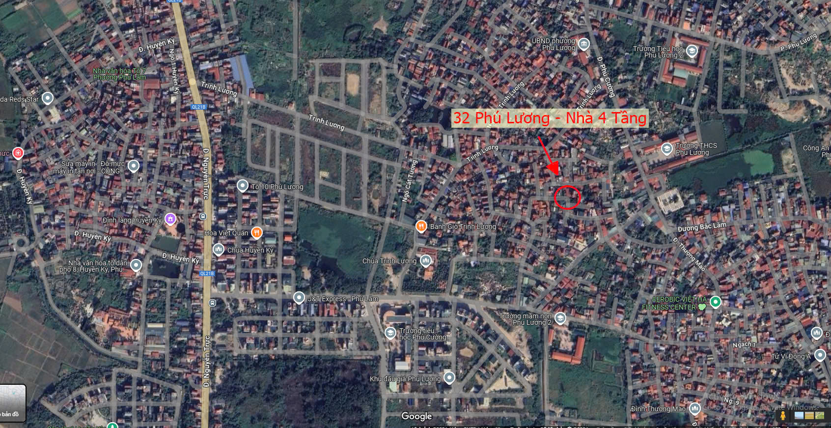 Hình ảnh Bán Nhà 4 Tầng Mới Xây Ngay Trung Tâm Phường Phú Lương Sát Trục Kinh Doanh Gần QL21B