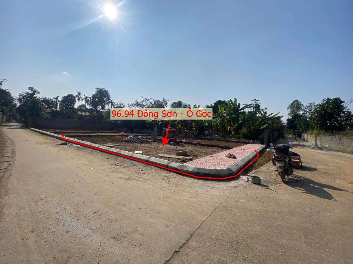 Hình ảnh Đất Phân Lô Đông Sơn Đường Thông Ô Tô Sát Trục Chính Kinh Doanh Liên Xã Cách QL6A Đang Mở Rộng Chỉ Hơn 1km