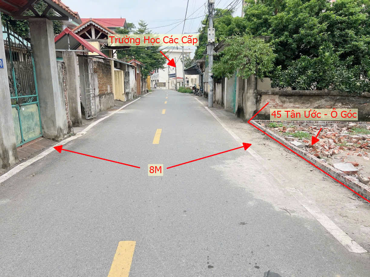 Hình ảnh Bán Lô Góc 2 Mặt Tiền Mặt Trục Chính Kinh Doanh Ngay Trung Tâm Xã Tân Ước 