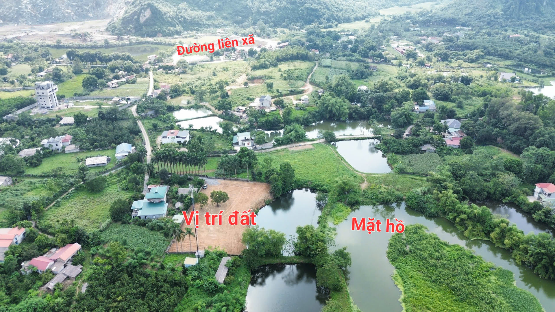 Hình ảnh Bán Thửa Đất 2583m Tại Thành Lập Ô Tô Vào Tận Đất Ngay Sát Hồ Đồng Sương Gần Trục Chính Kinh Doanh