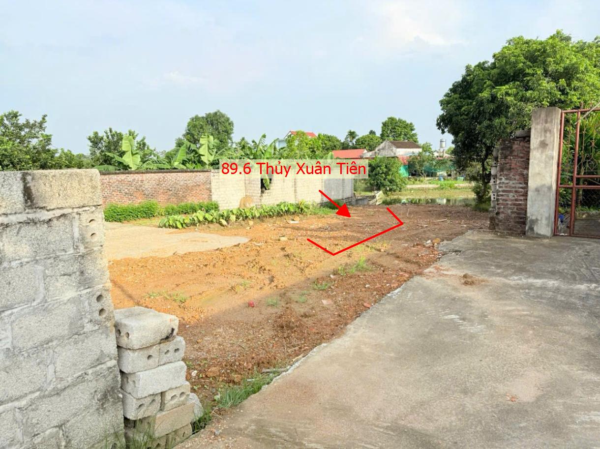 Hình ảnh Bán Đất Phân Lô Thủy Xuân Tiên Sát Trục Chính Kinh Doanh Liên Xã Cách QL21A Chỉ Hơn 1km